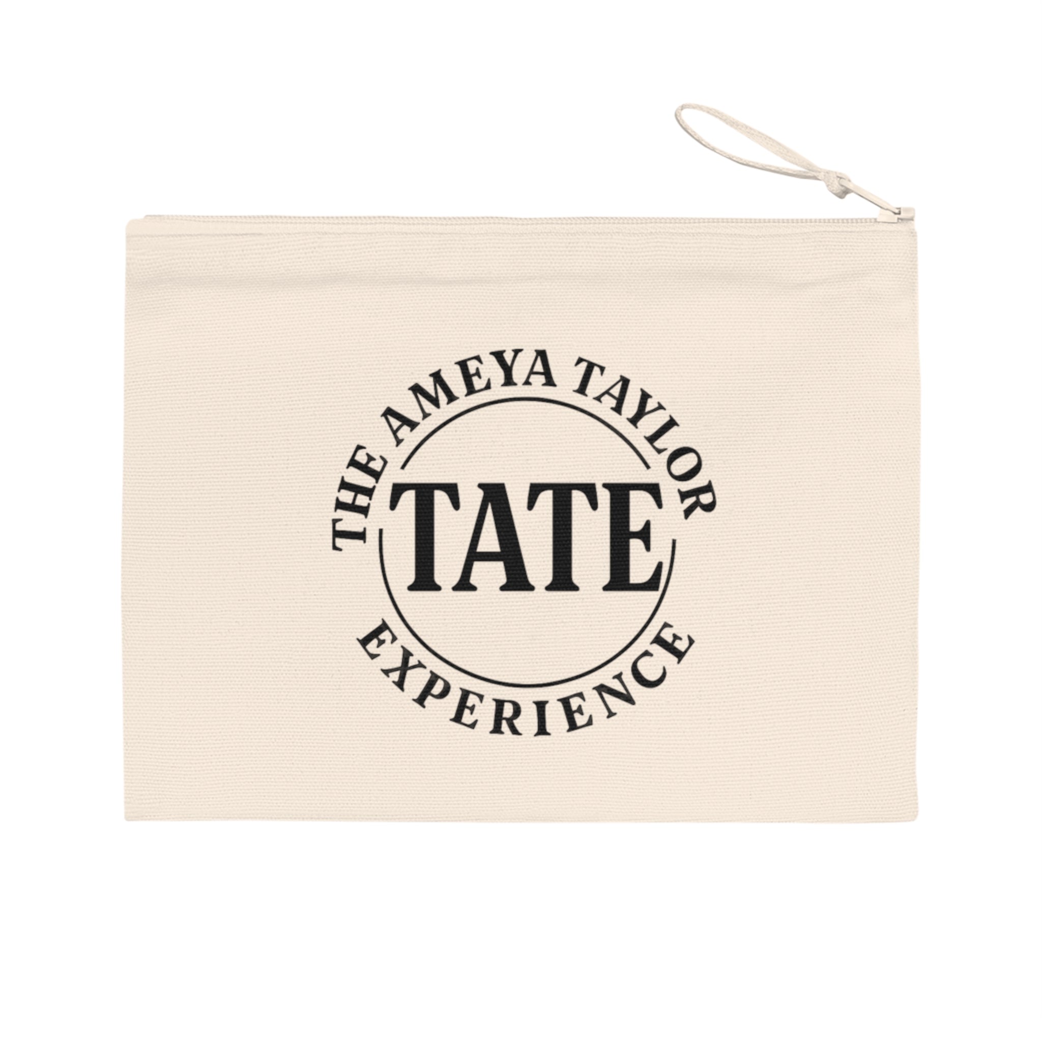 Personalized Canvas Pencil Case, Custom Pencil Pouch, Canvas Pencil Case for Adults, Personalized School Accessories, The Ameya Taylor Experience
